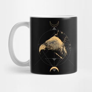 Black Vulture Sacred Geometry Mug